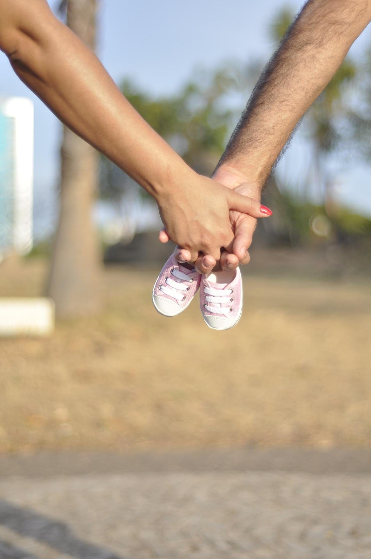 Your babies first pair of shoes.