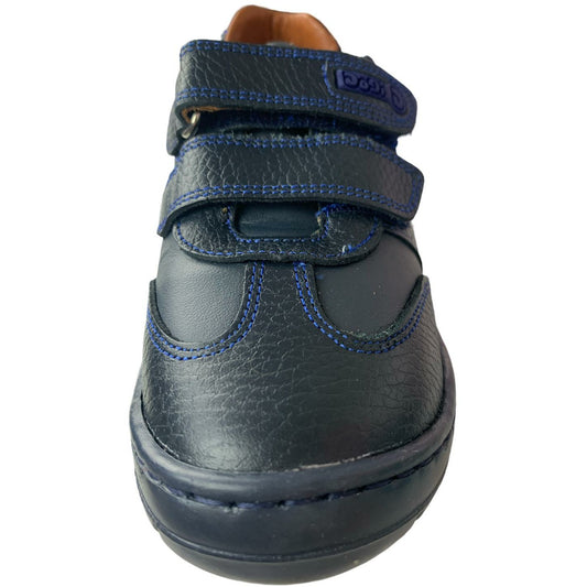 Dogi Boys 5056 Double Strap Navy Blue Sneaker Shoe