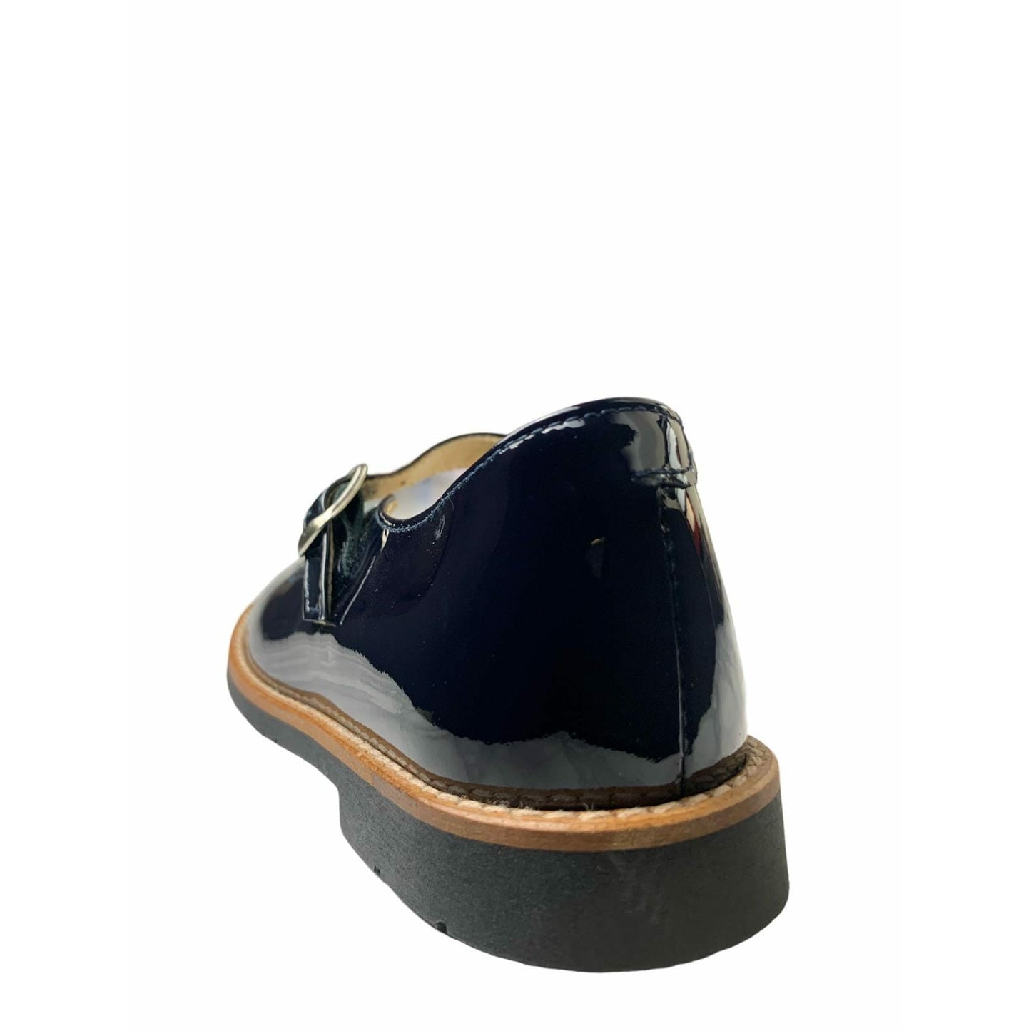 Tritt 11753 Navy Single Strap Buckle Closure Mary Jane Shoe