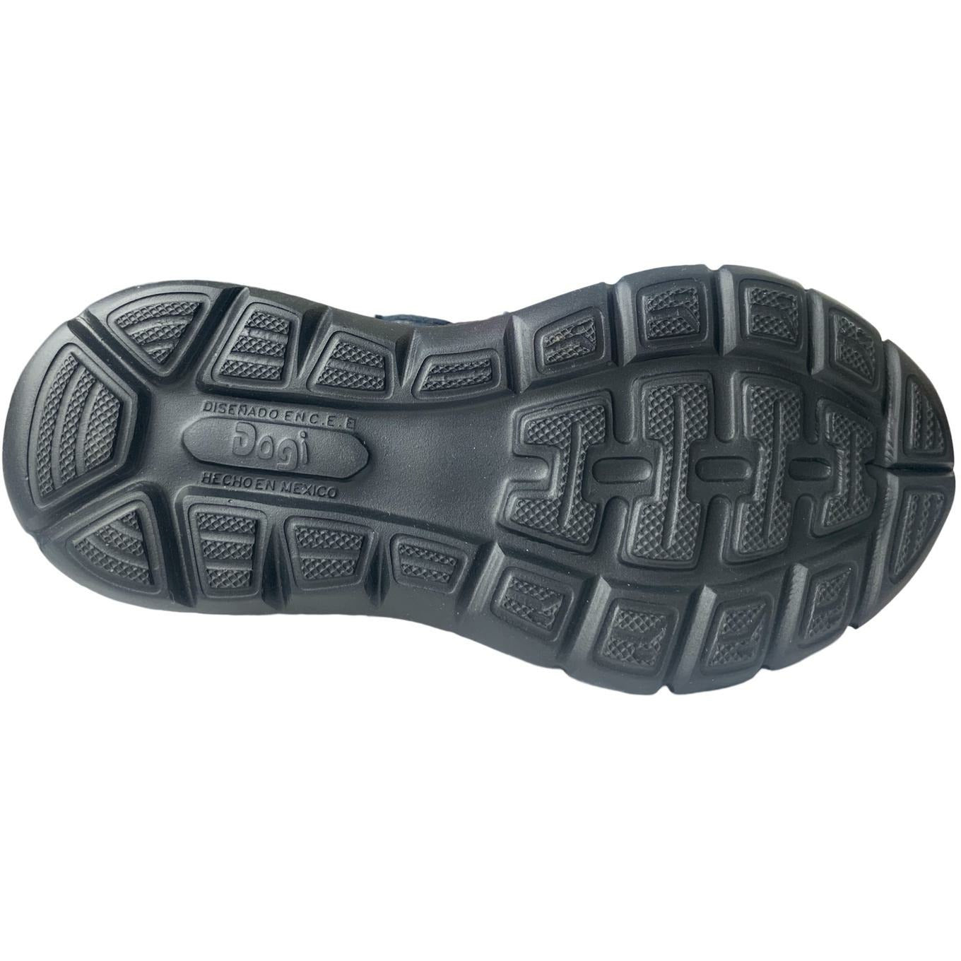 Dogi 4531 Navy Mustard Boys Sneaker Shoe