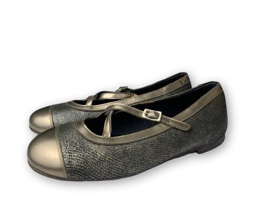 Bronze flat hot sale shoes