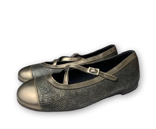 Clarys Bronze Ballerina Shoe