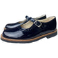 Tritt 11753 Navy Single Strap Buckle Closure Mary Jane Shoe