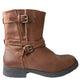 Geox Cognac Brown Ankle Boot